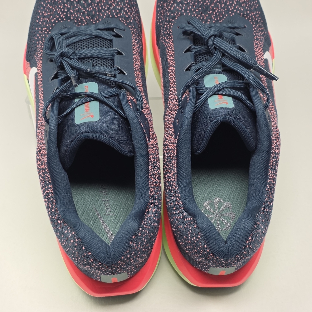 Nike Air Winflo 11 Men's Siz 12 Armory Navy Hot Punch Running Shoes FJ9509-403 - Picture 9 of 10